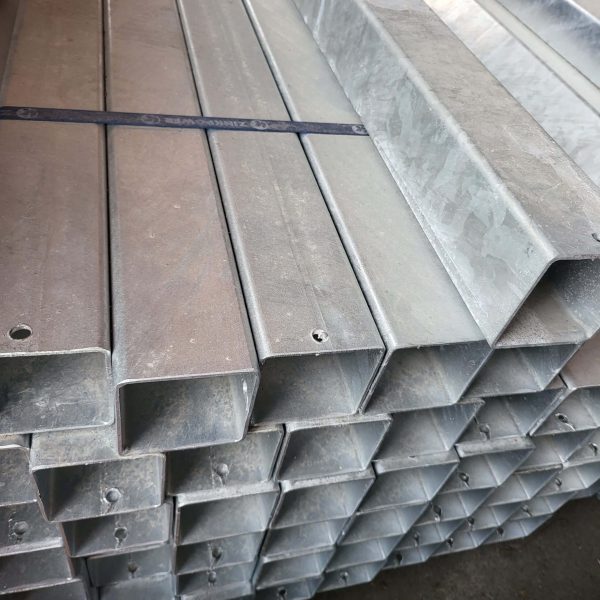Galvaniserede Stålstolper 80x80x3x2700 - Image 2