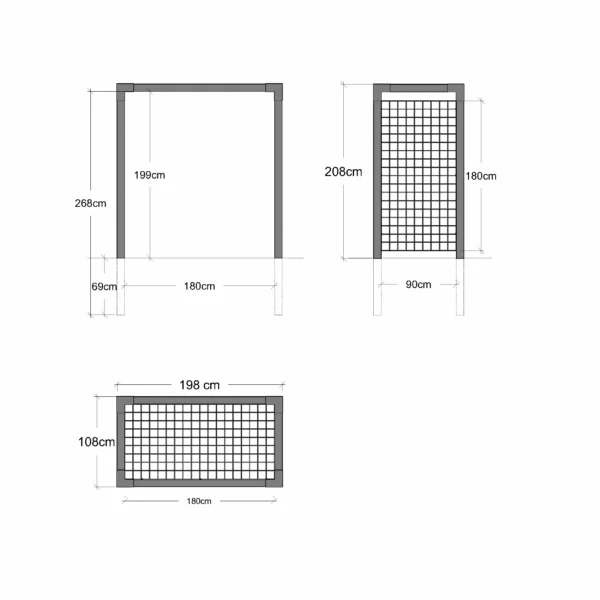 Rosenportal m/ espalier - Image 3